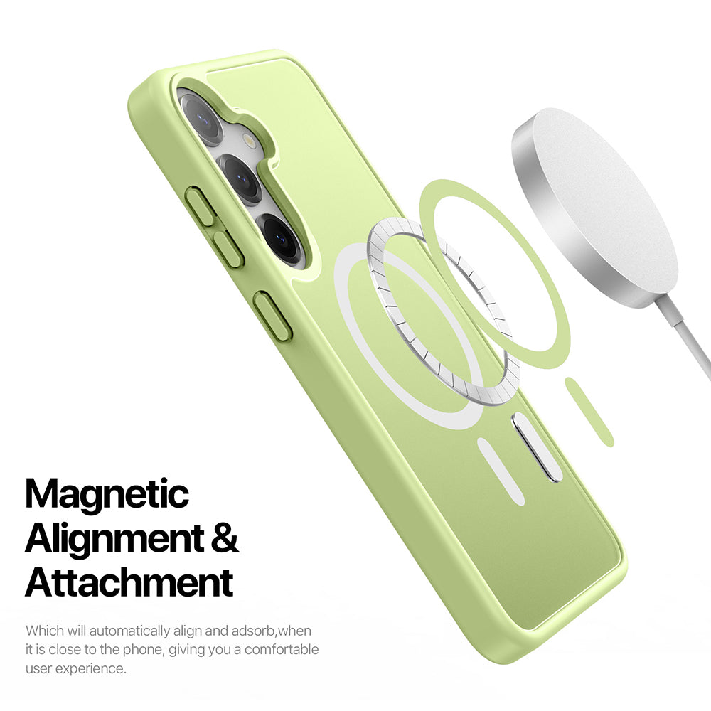 Capa MagSafe para Samsung Galaxy S25 S931, DUX DUCIS, Yind, Preta