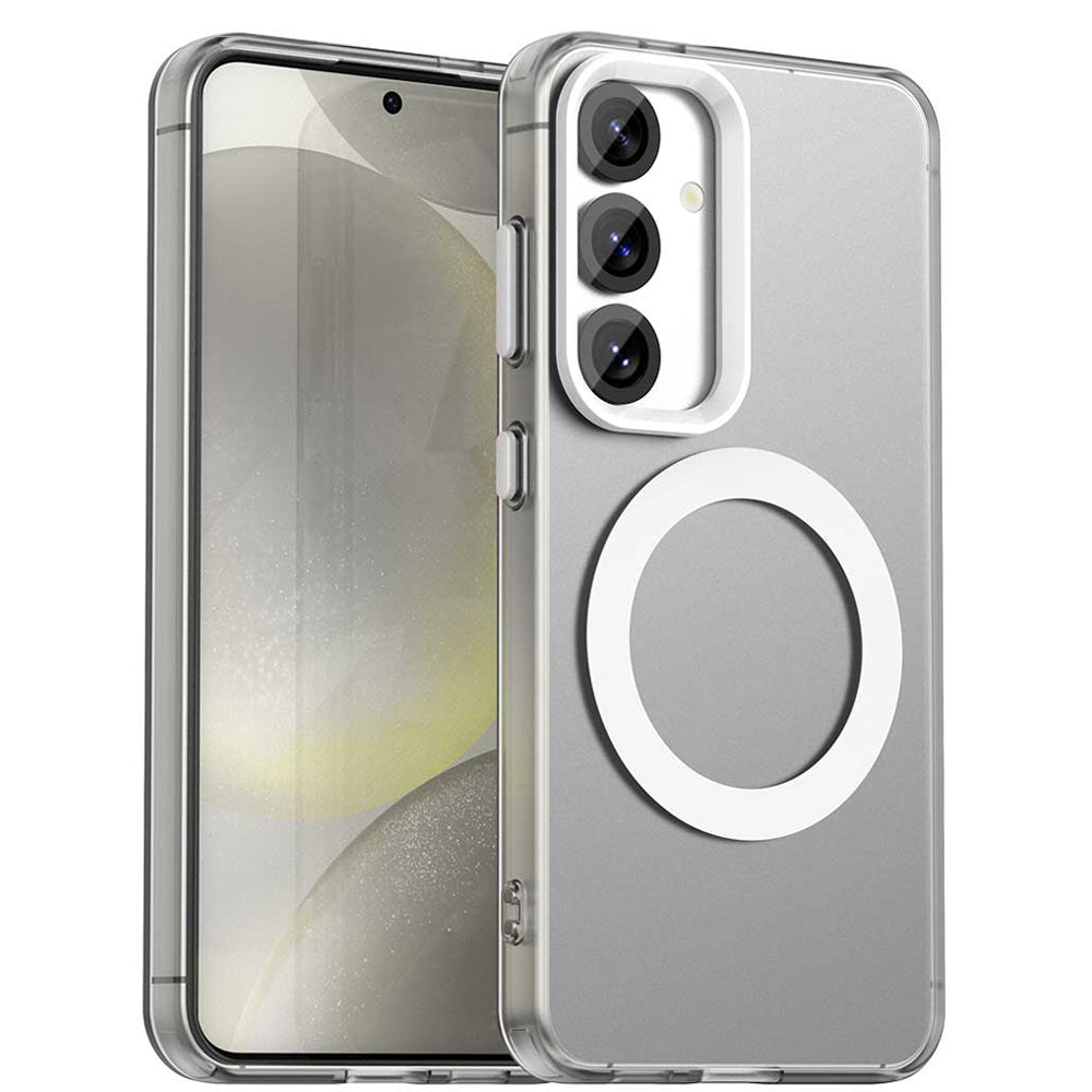 Capa MagSafe para Samsung Galaxy S25 S931 / S24 S921, Techsuit, CandyCase, Branca