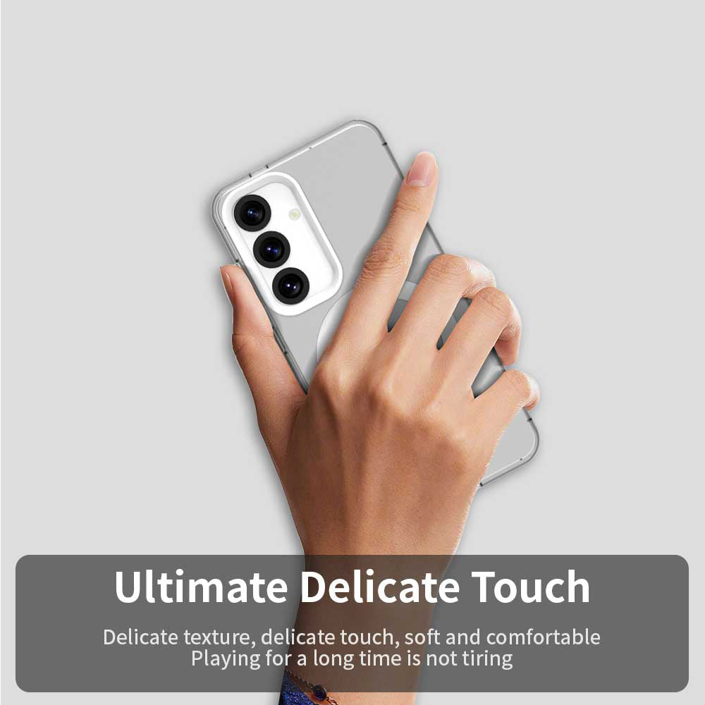 Capa MagSafe para Samsung Galaxy S25 S931 / S24 S921, Techsuit, CandyCase, Branca