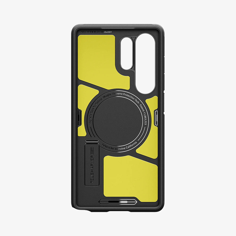 Capa MagSafe para Samsung Galaxy S25 Ultra S938, Spigen, Tough Armor, Preta ACS08964