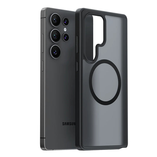 MagSafe Case for Samsung Galaxy S25 Ultra S938, Torras, Guardian, Black
