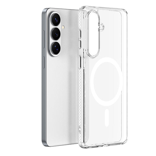 Capa MagSafe para Samsung Galaxy S26 Plus S947, DUX DUCIS, Reta, Transparente