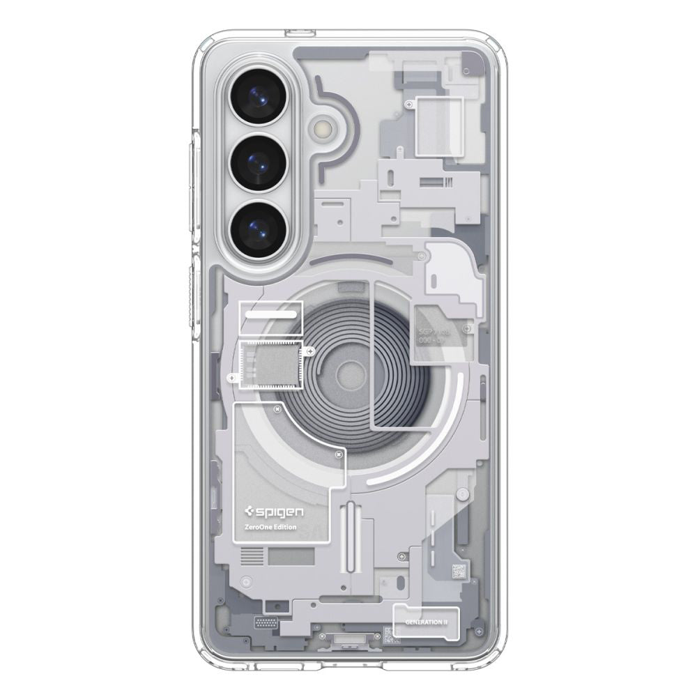 Capa MagSafe para Samsung Galaxy S26 Plus S947, Spigen, Ultra Hybrid Zero One, Branca ACS10712
