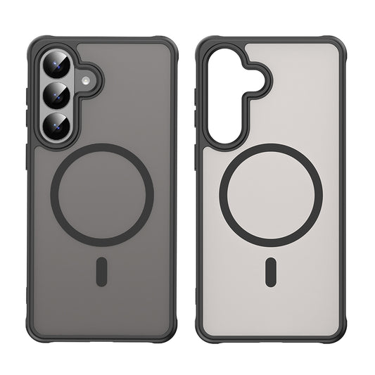 MagSafe Case for Samsung Galaxy S26 Plus, Techsuit, HaloFrost II, Black