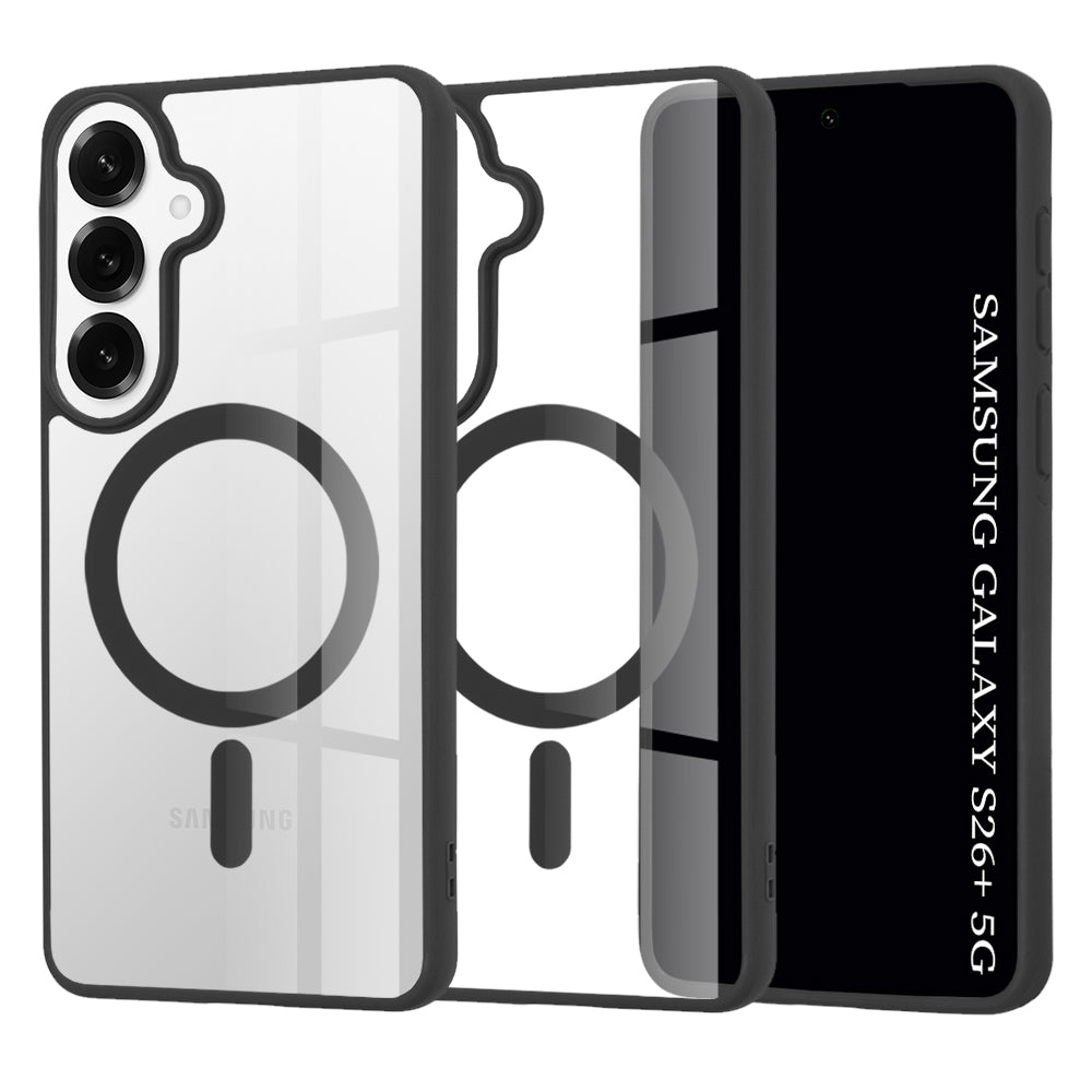 Capa MagSafe para Samsung Galaxy S26 Plus S947, Techsuit, Pro, Preta