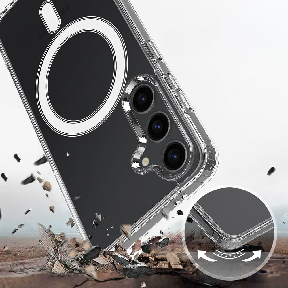 MagSafe Case for Samsung Galaxy S26 Plus S947, Techsuit, Pro, Transparent