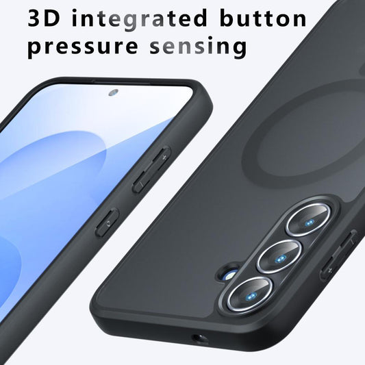 Capa MagSafe para Samsung Galaxy S26 Plus, Techsuit, PureFrost, Preta Fosca