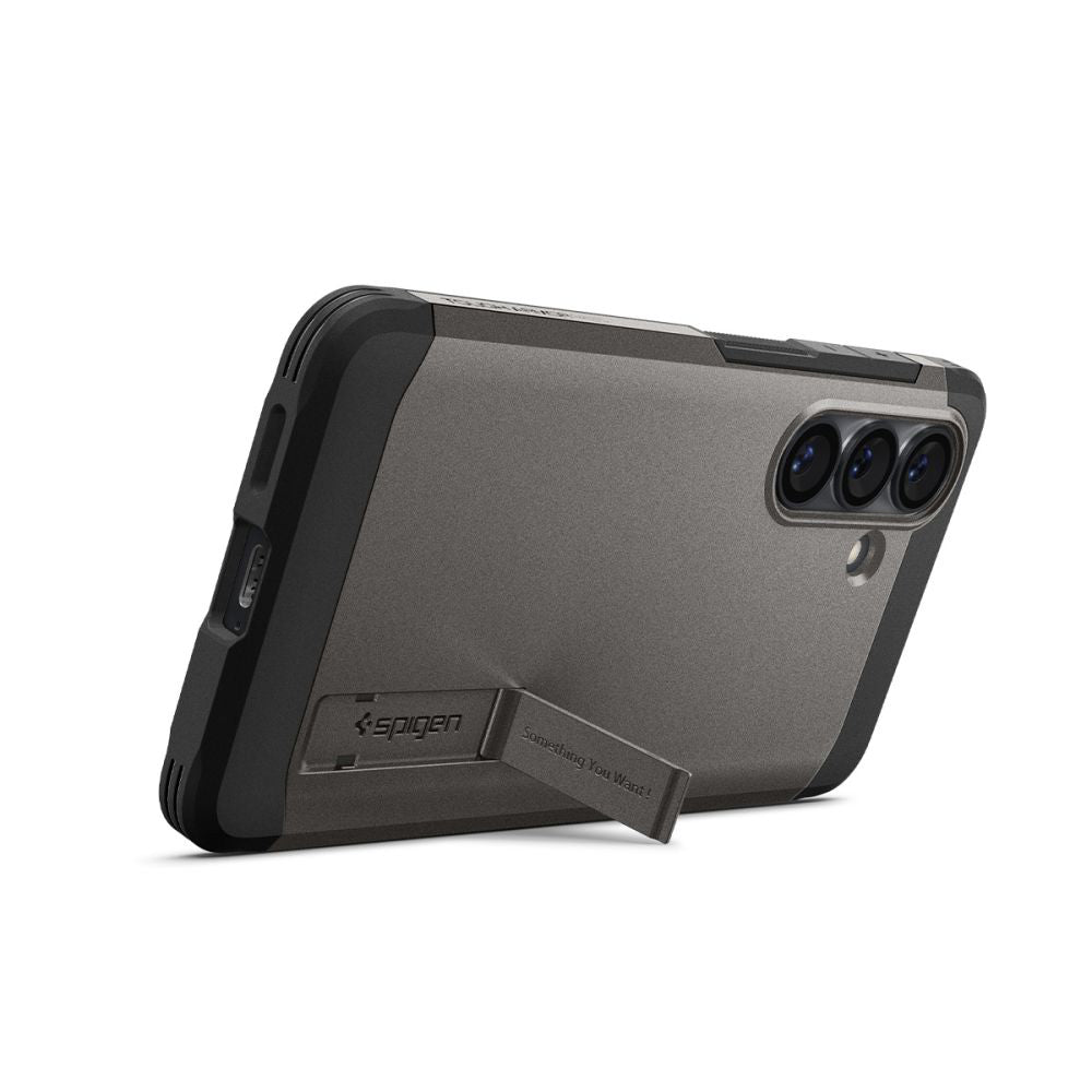Capa MagSafe para Samsung Galaxy S26 S942, Spigen, Tough Armor, Cinza ACS10739