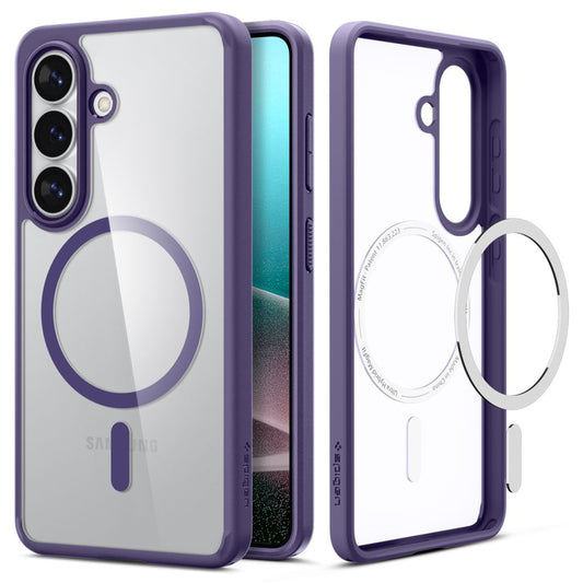 Capa MagSafe para Samsung Galaxy S26 S942, Spigen, Ultra Hybrid, Roxo Escuro ACS11220
