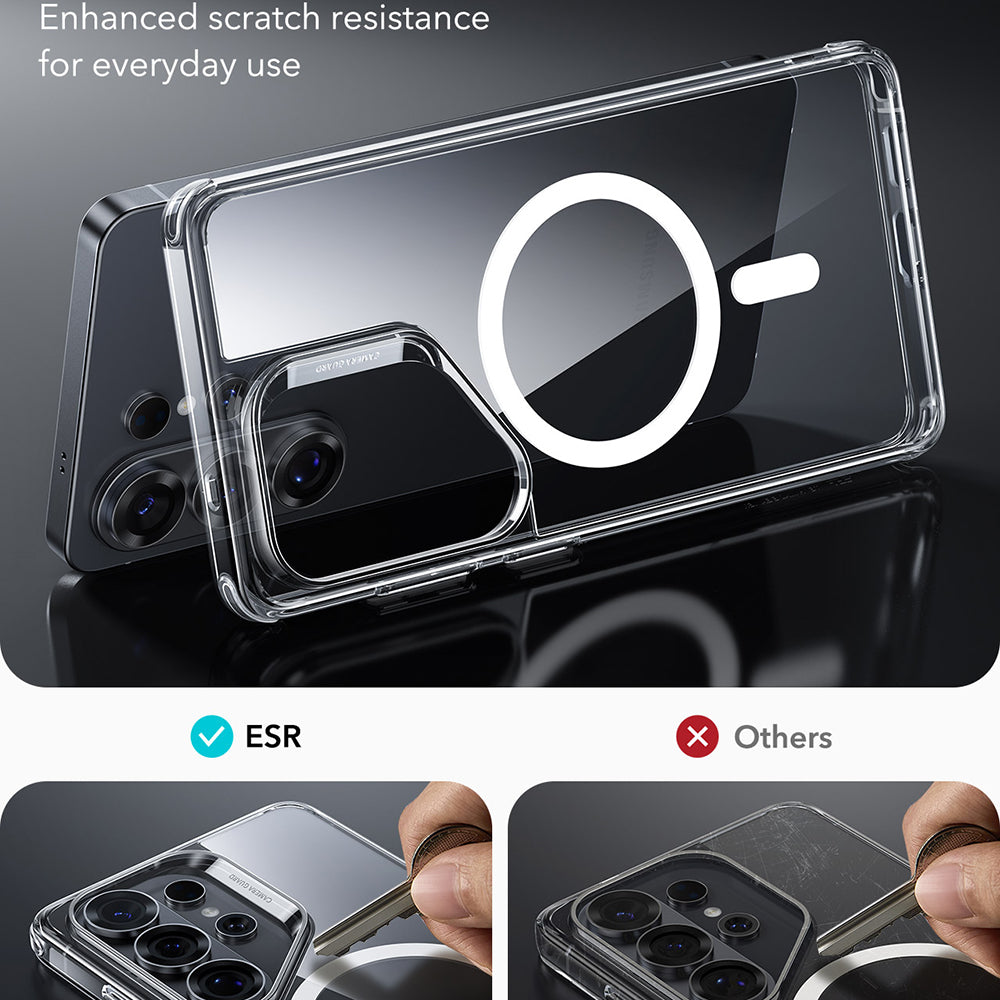 Capa MagSafe para Samsung Galaxy S26 Ultra S948, ESR, Classic Hybrid, Transparente