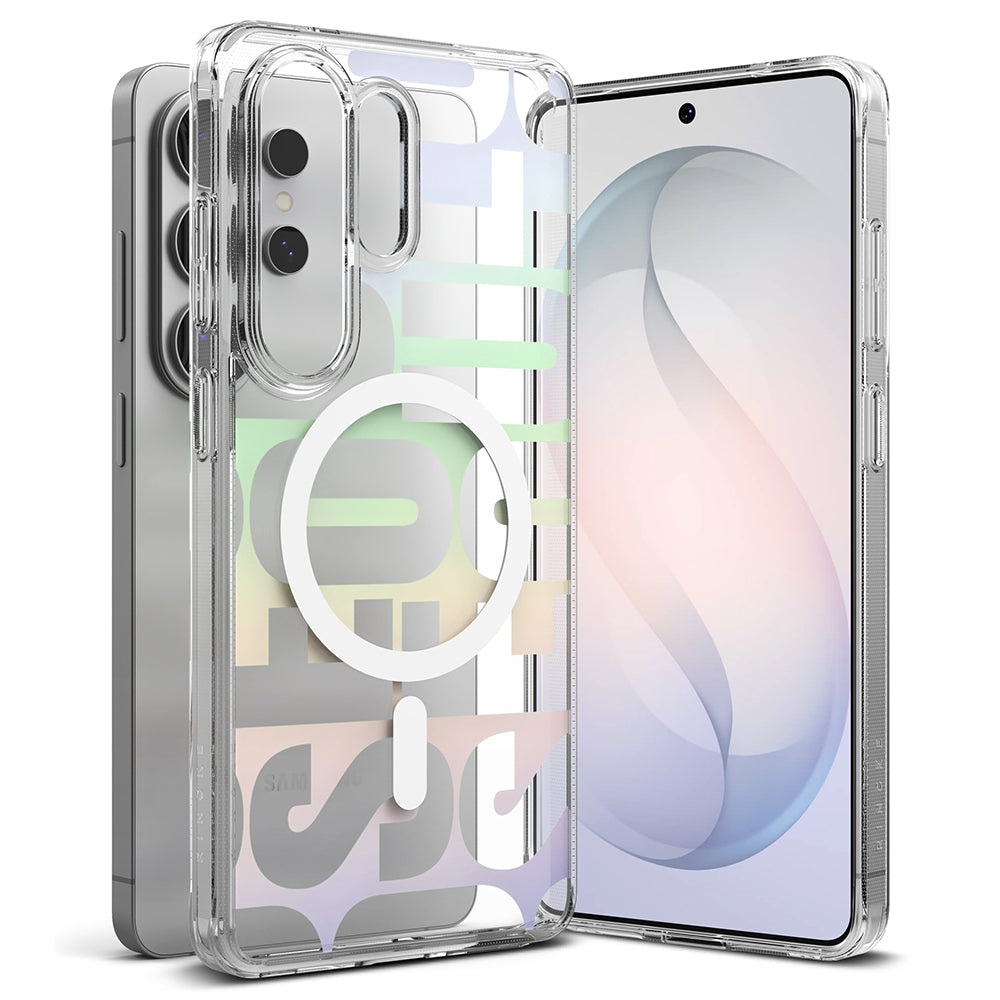Capa MagSafe para Samsung Galaxy S26 Ultra S948, Ringke, Fusion Seoul, Transparente