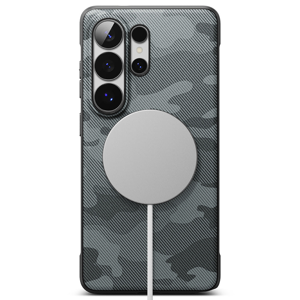 Capa MagSafe para Samsung Galaxy S26 Ultra S948, Ringke, Onyx, Camuflagem