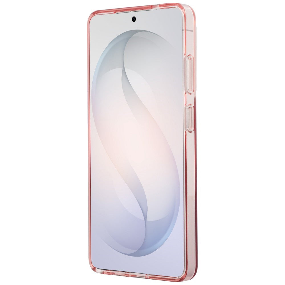 Capa MagSafe para Samsung Galaxy S26 Ultra S948, Guess, IML Gradient Triangle Logo, Rosa