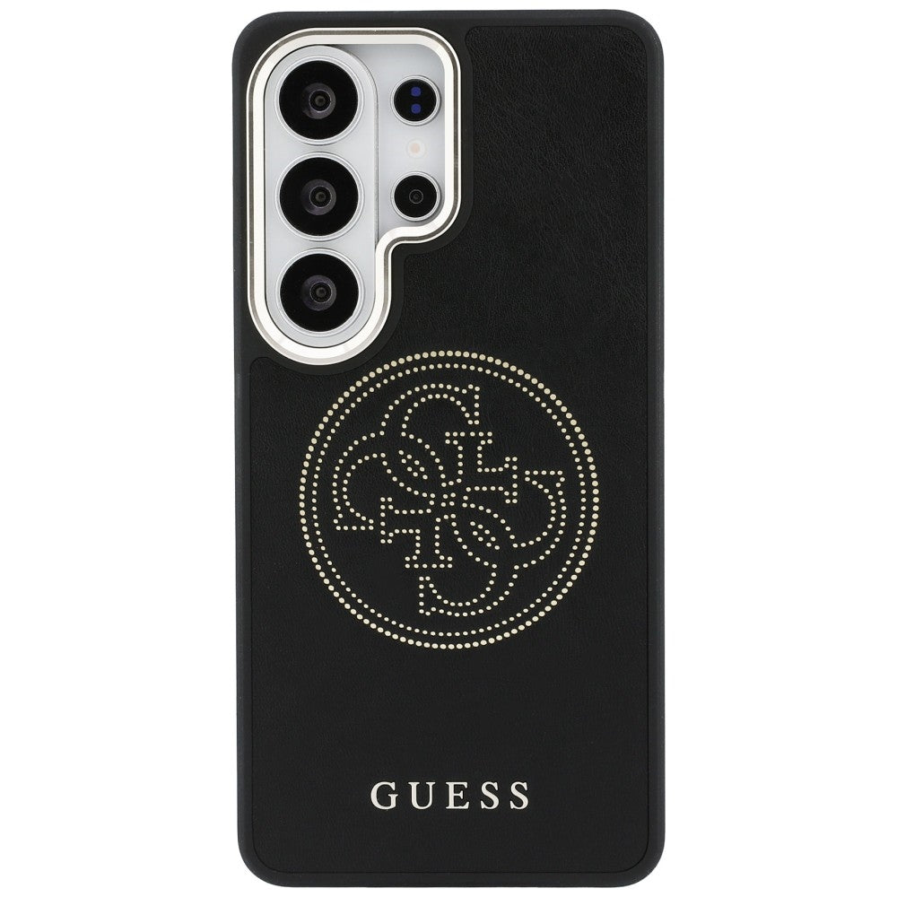 Capa MagSafe para Samsung Galaxy S26 Ultra S948, Guess, Logo Perfurado, Preta