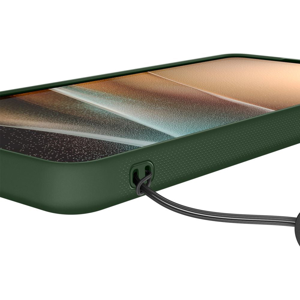 Capa MagSafe para Samsung Galaxy S26 Ultra S948, Spigen, Caseology Nano Pop, Verde ACS11039