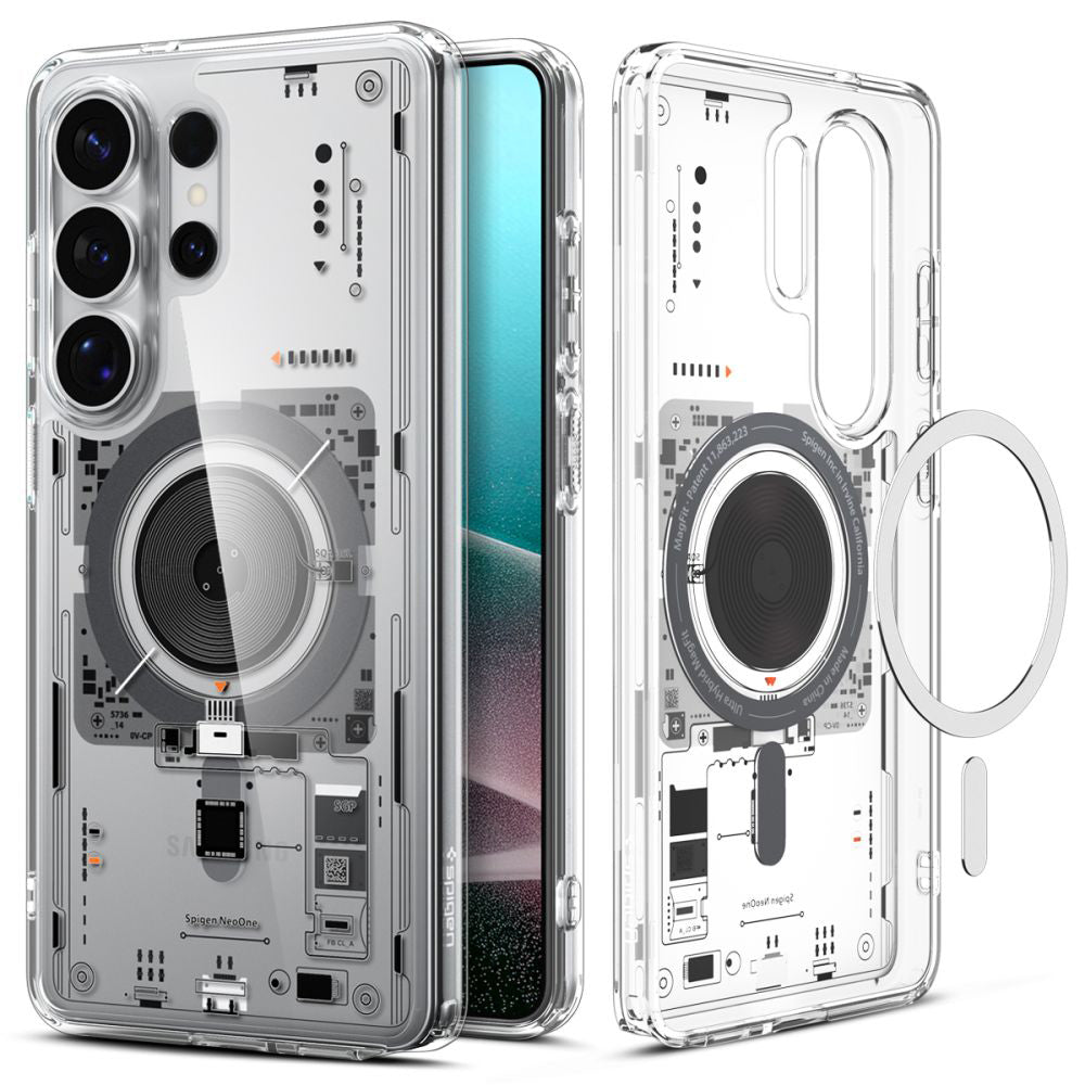 Capa MagSafe para Samsung Galaxy S26 Ultra S948, Spigen, Ultra Hybrid Neo One, Transparente ACS11206