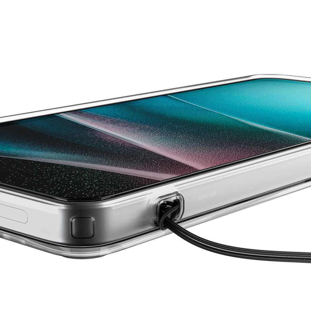 Capa MagSafe para Samsung Galaxy S26 Ultra S948, Spigen, Ultra Hybrid, Transparente Branca ACS10679