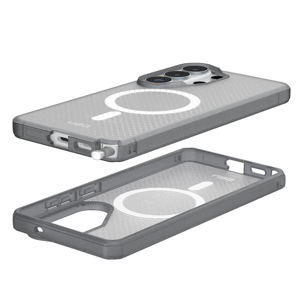 Capa MagSafe para Samsung Galaxy S26 Ultra S948, Urban Armor Gear, Dot, Cinzento Satinado