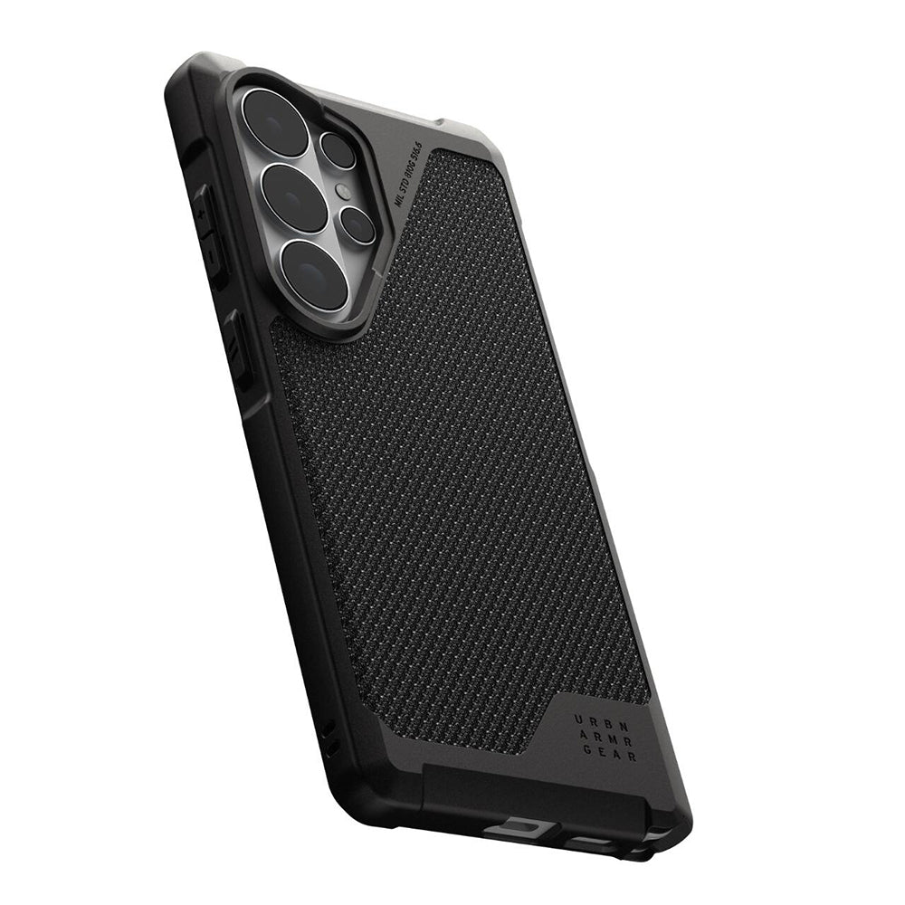 Capa MagSafe para Samsung Galaxy S26 Ultra S948, Urban Armor Gear, Metropolis LT Kevlar, Preta