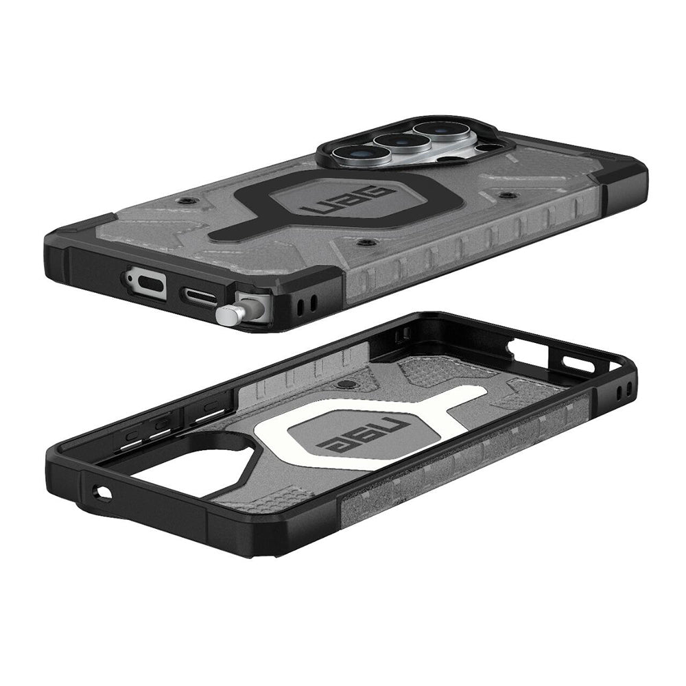 Capa MagSafe para Samsung Galaxy S26 Ultra S948, Urban Armor Gear, Pathfinder Clear, Cinzento