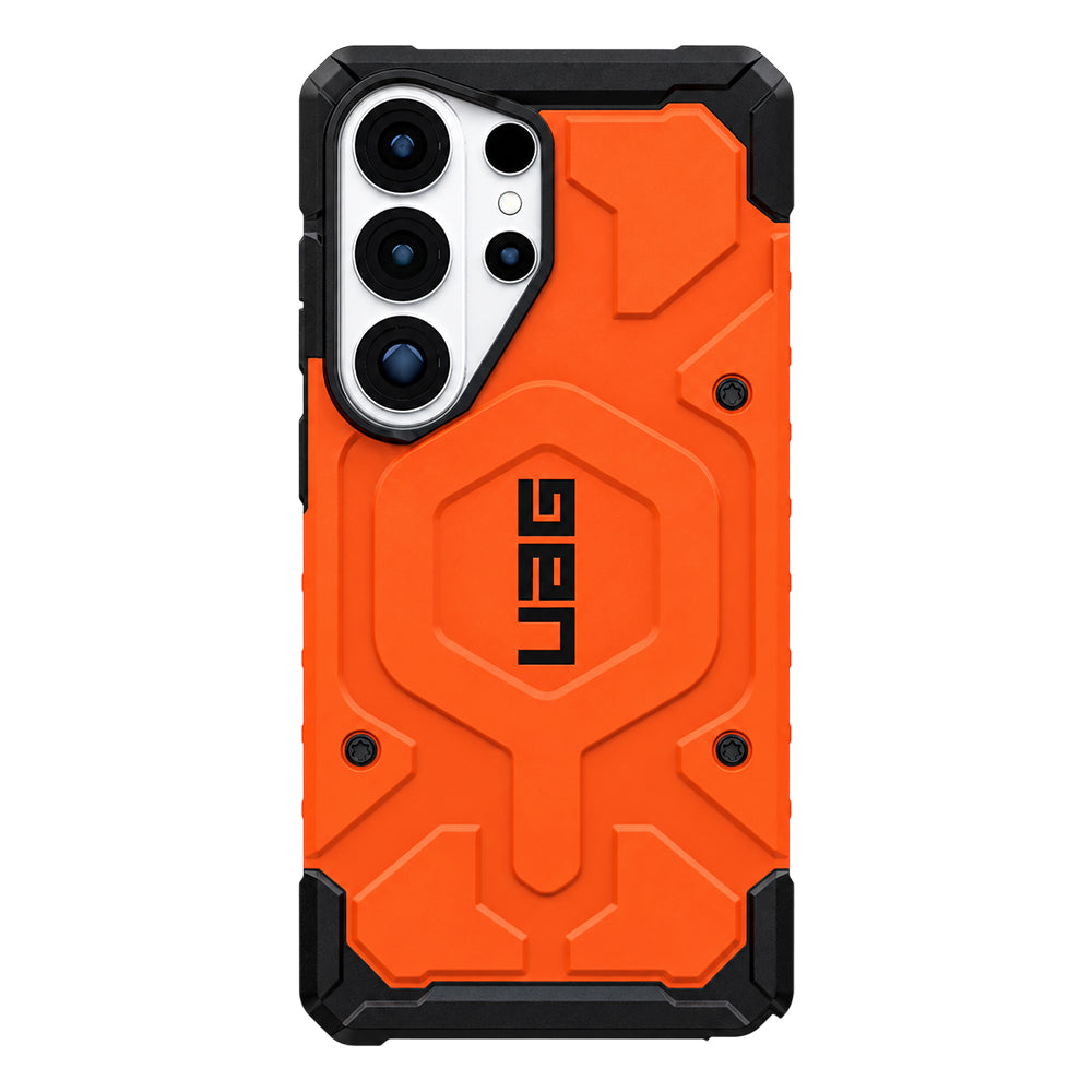 Capa MagSafe para Samsung Galaxy S26 Ultra S948, Urban Armor Gear, Pathfinder, Laranja