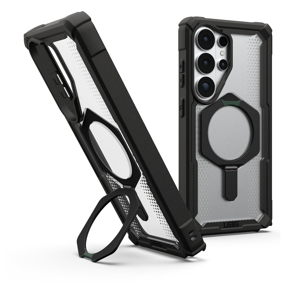 Capa MagSafe para Samsung Galaxy S26 Ultra S948, Urban Armor Gear, Plasma XTE, Preto Transparente