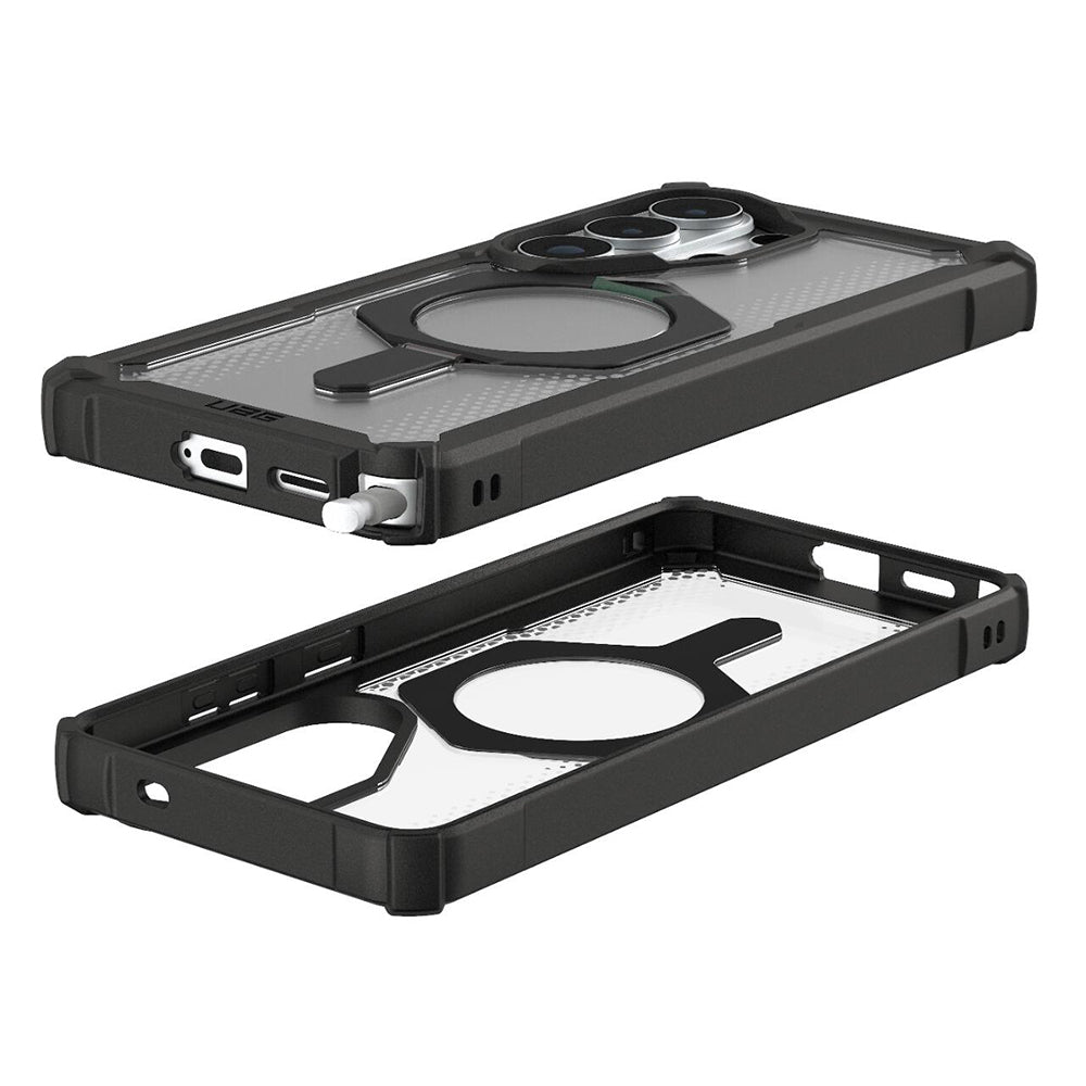 Capa MagSafe para Samsung Galaxy S26 Ultra S948, Urban Armor Gear, Plasma XTE, Preto Transparente