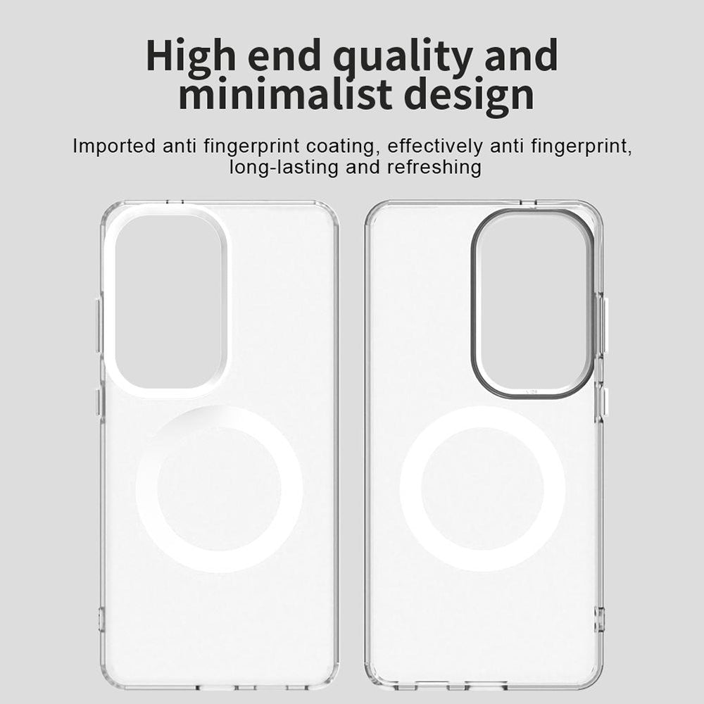 Capa MagSafe para Samsung Galaxy S26 Ultra, Techsuit, CandyCase, Branca