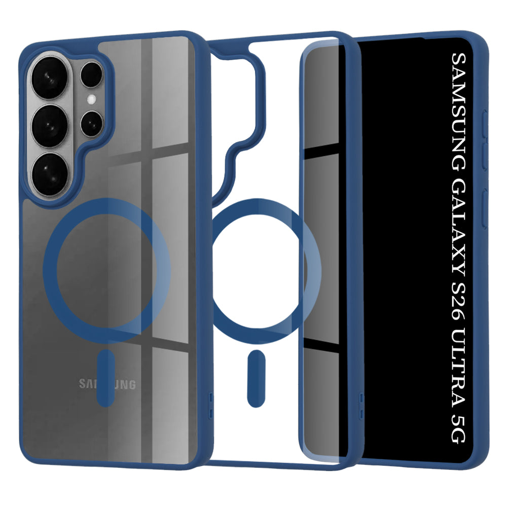 Capa MagSafe para Samsung Galaxy S26 Ultra S948, Techsuit, Pro, Azul