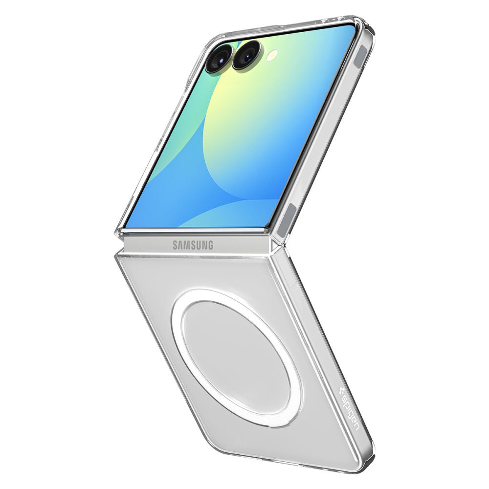 Capa MagSafe para Samsung Galaxy Z Flip7 F766, Spigen, Air Skin, Transparente ACS09556