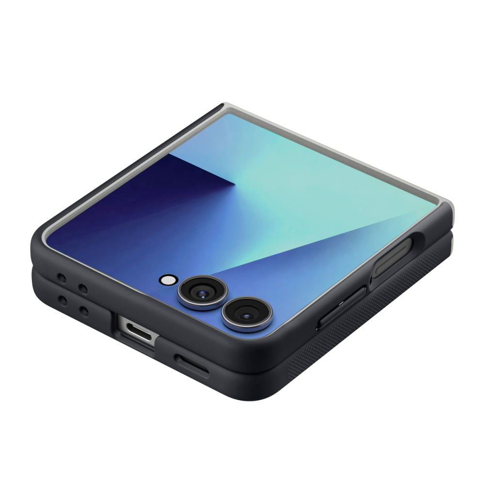 Capa MagSafe para Samsung Galaxy Z Flip7 F766, Spigen, Caseology Nano Pop, Preta ACS11158