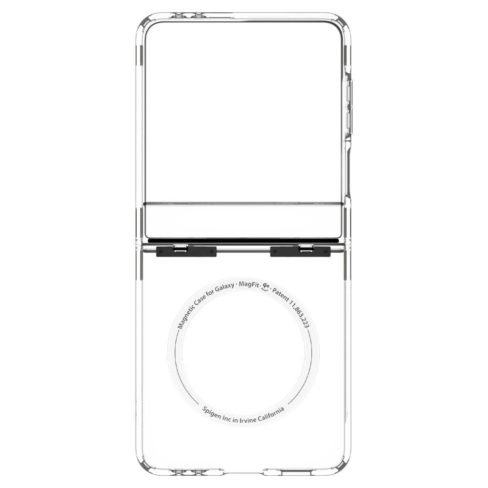 Capa MagSafe para Samsung Galaxy Z Flip7 F766, Spigen, Ultra Hybrid Pro, Transparente ACS09559