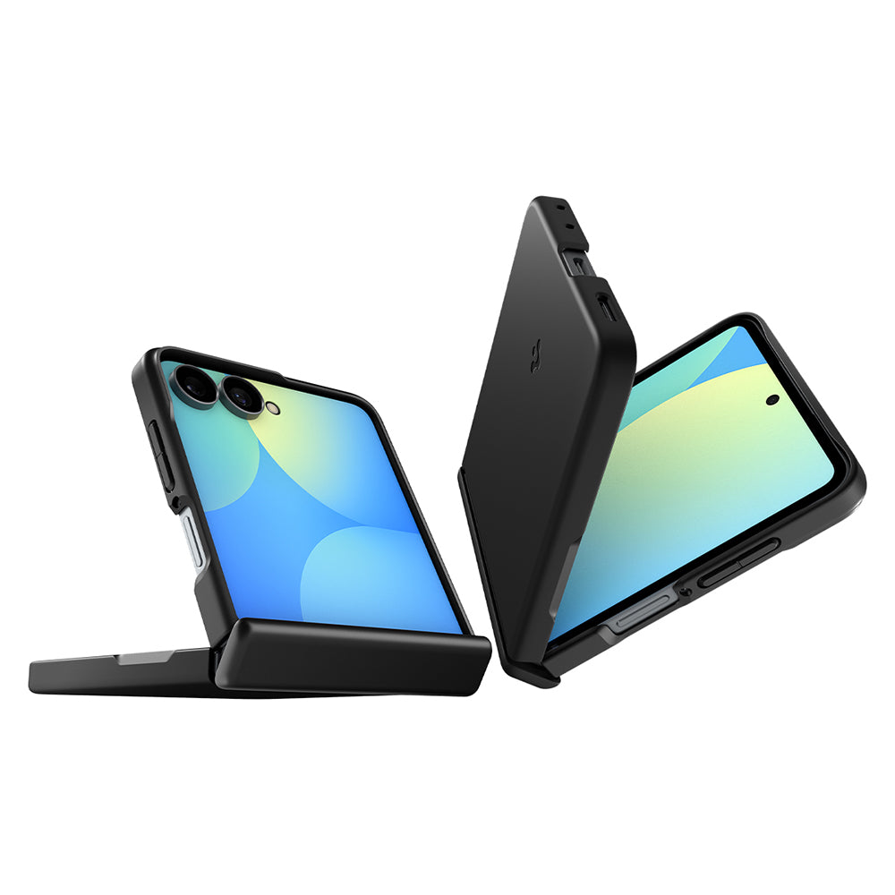 Capa MagSafe para Samsung Galaxy Z Flip8 F776, Spigen, Air Fit Pro, Preta ACS11511