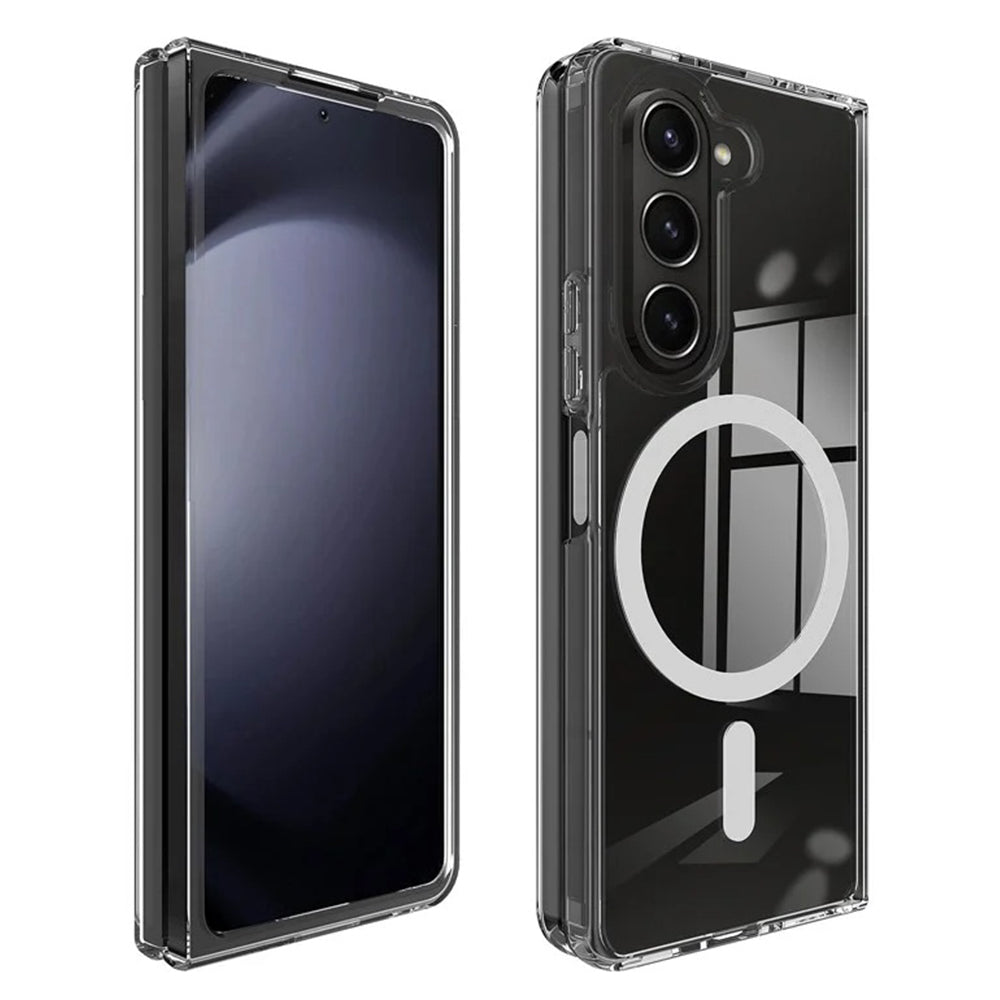Capa MagSafe para Samsung Galaxy Z Fold6 F956, Techsuit, Pro, Transparente