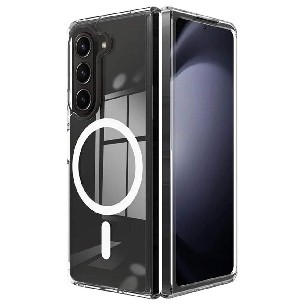 Capa MagSafe para Samsung Galaxy Z Fold6 F956, Techsuit, Pro, Transparente