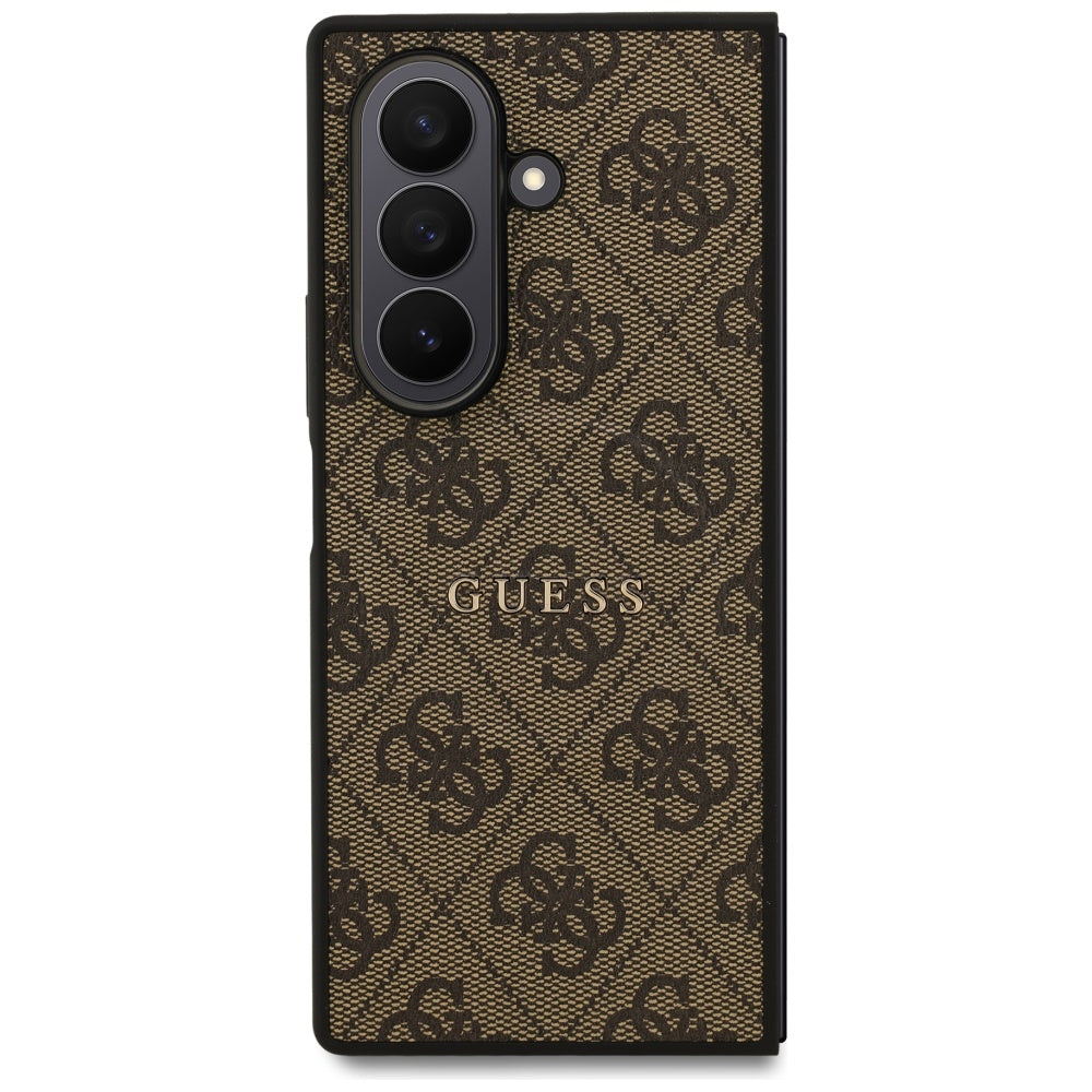 Capa MagSafe para Samsung Galaxy Z Fold7 F966, Guess, 4G Classic, Castanho