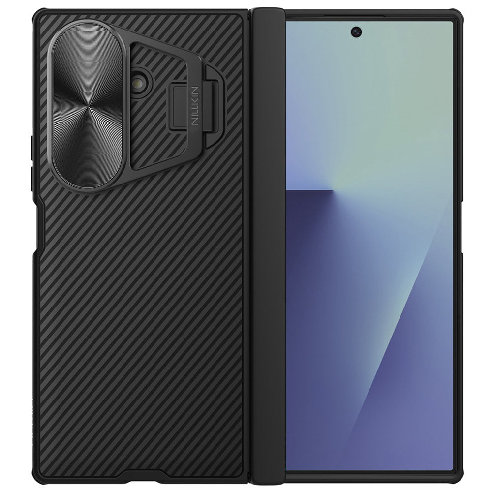 Capa MagSafe para Samsung Galaxy Z Fold7 F966, Nillkin, CamShield Prop com Tampa de Lente Metálica, Preta