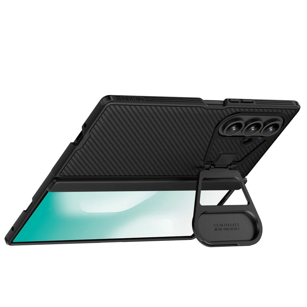 Capa MagSafe para Samsung Galaxy Z Fold7 F966, Nillkin, CamShield Prop com Tampa de Lente Metálica, Preta