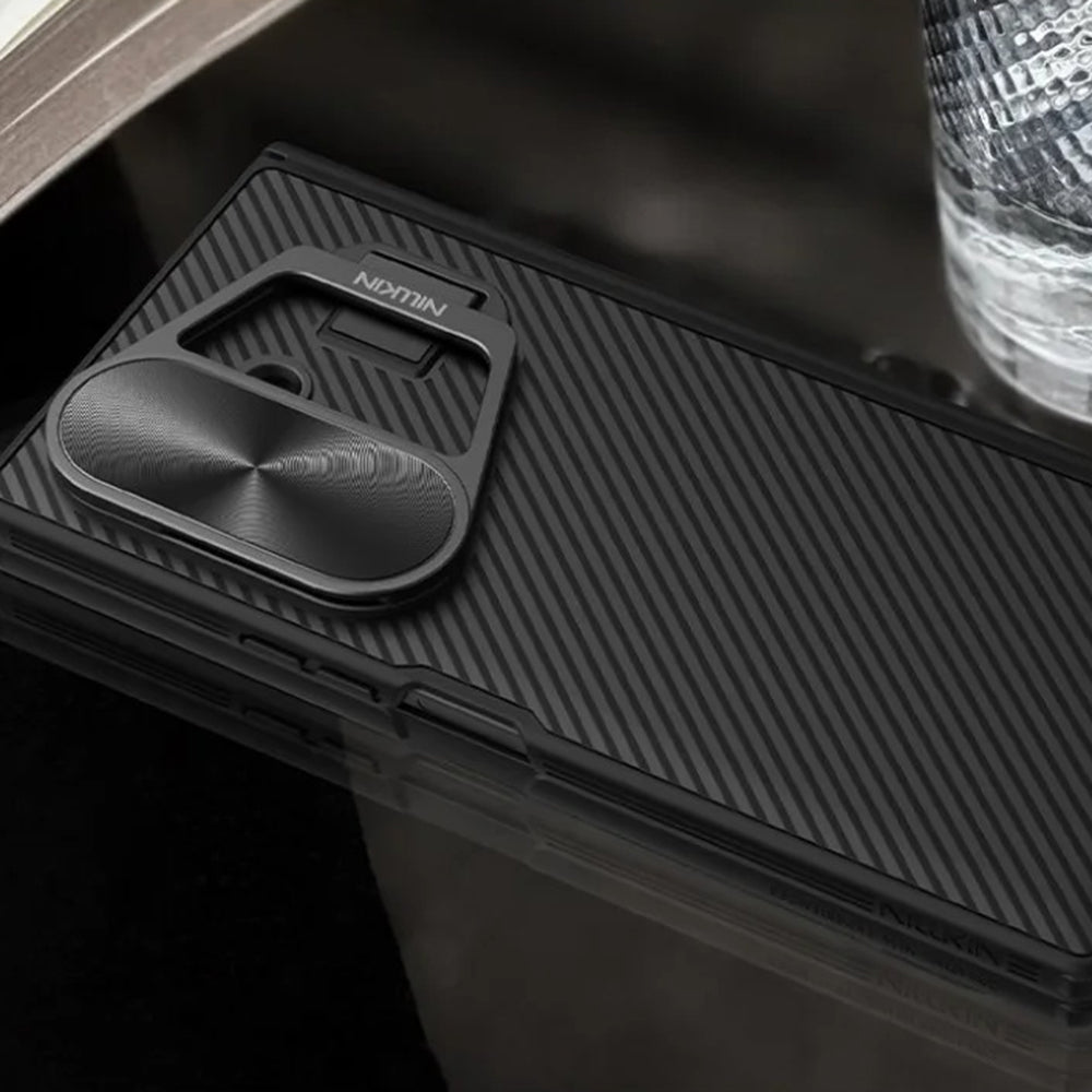 Capa MagSafe para Samsung Galaxy Z Fold7 F966, Nillkin, CamShield Prop com Tampa de Lente Metálica, Preta