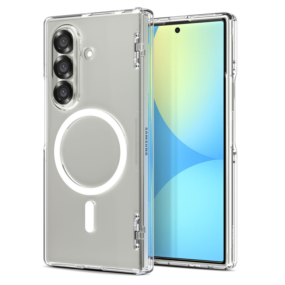 Capa MagSafe para Samsung Galaxy Z Fold7 F966, Spigen, Ultra Hybrid Pro, Transparente ACS09546