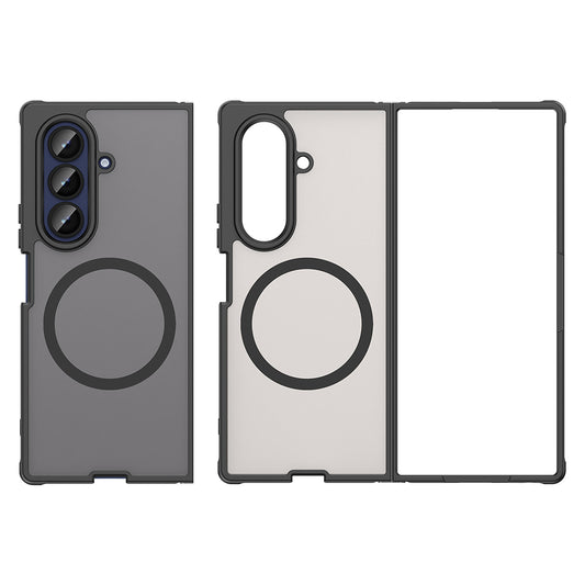 Capa MagSafe para Samsung Galaxy Z Fold7 F966, Techsuit, HaloFrost II, Preta