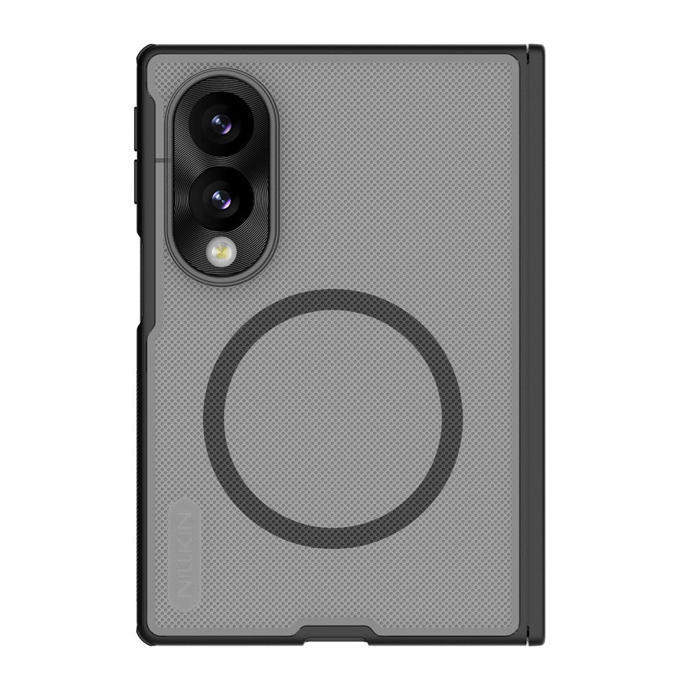 Capa MagSafe para Samsung Galaxy Z Fold8 F971, Nillkin, Super Frosted Shield, Preto Transparente