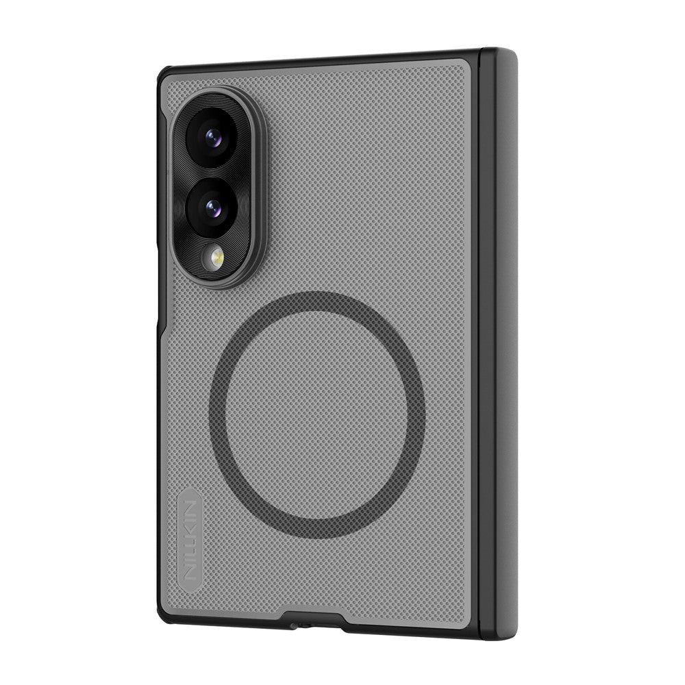 Capa MagSafe para Samsung Galaxy Z Fold8 F971, Nillkin, Super Frosted Shield, Preto Transparente