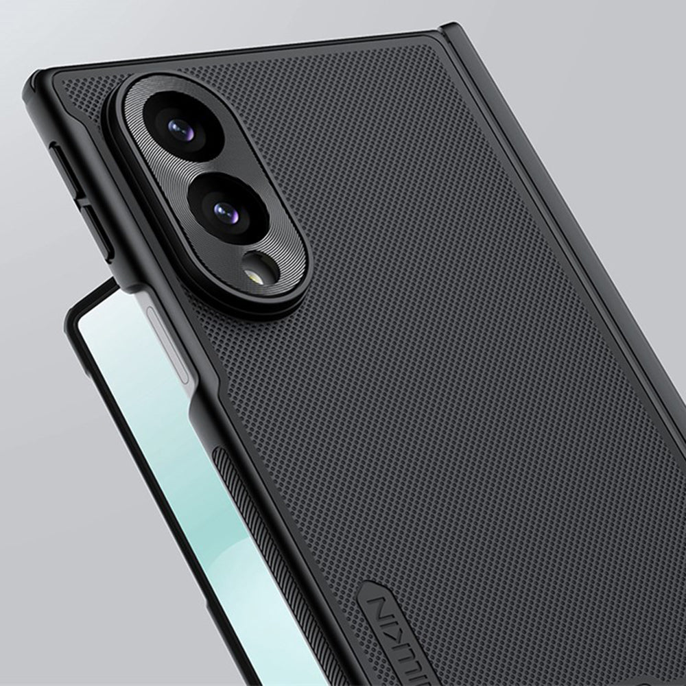 Capa MagSafe para Samsung Galaxy Z Fold8 F971, Nillkin, Super Frosted Shield, Preto Transparente
