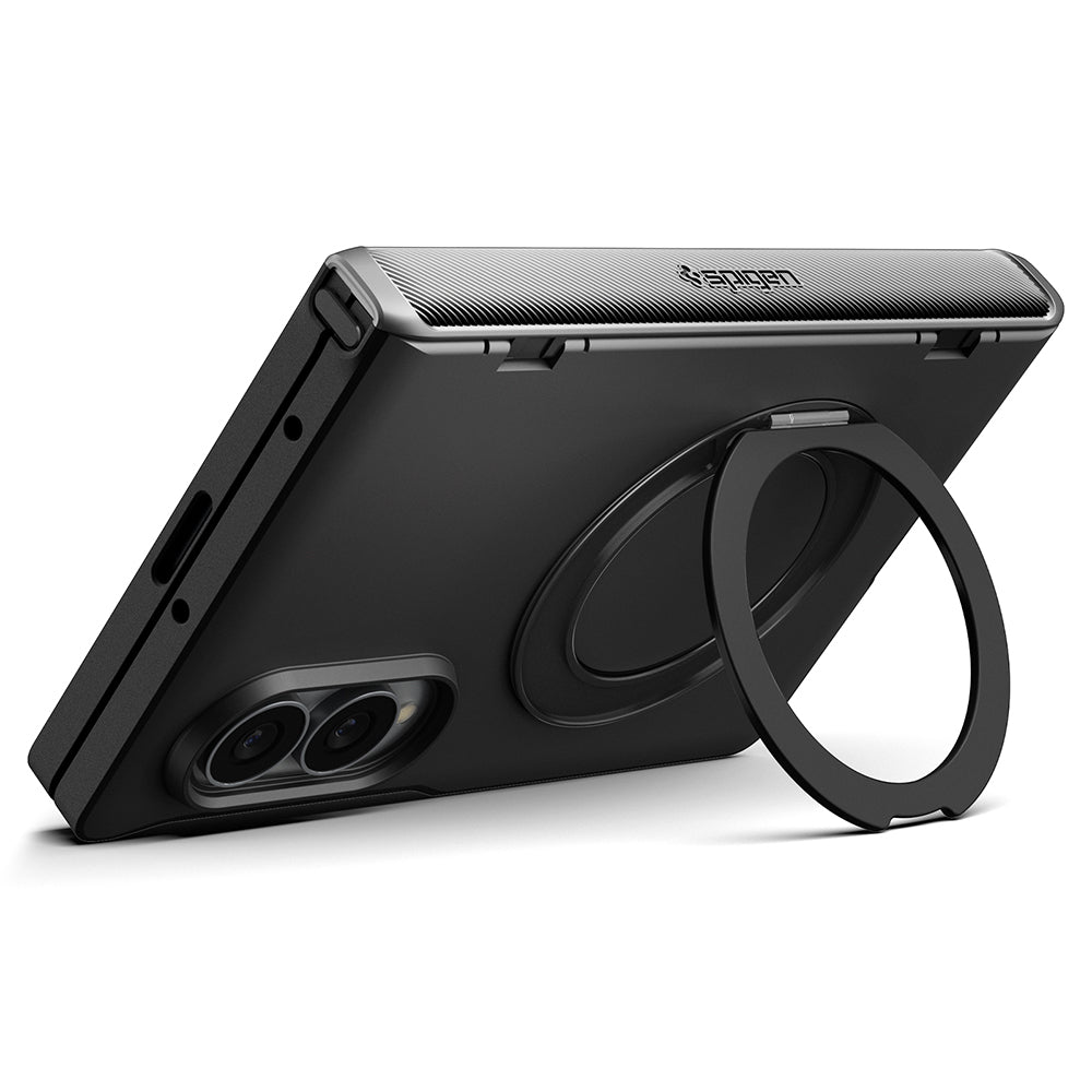 Capa MagSafe para Samsung Galaxy Z Fold8 F971, Spigen, Slim Armor Pro S, Preta ACS11779