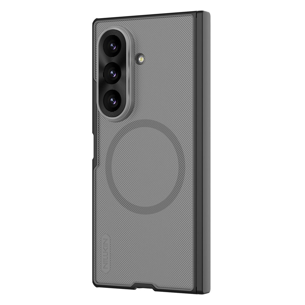 Capa MagSafe para Samsung Galaxy Z Fold8 Ultra F976, Nillkin, Super Frosted Shield, Preto Transparente