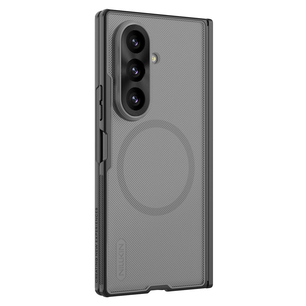 Capa MagSafe para Samsung Galaxy Z Fold8 Ultra F976, Nillkin, Super Frosted Shield, Preto Transparente