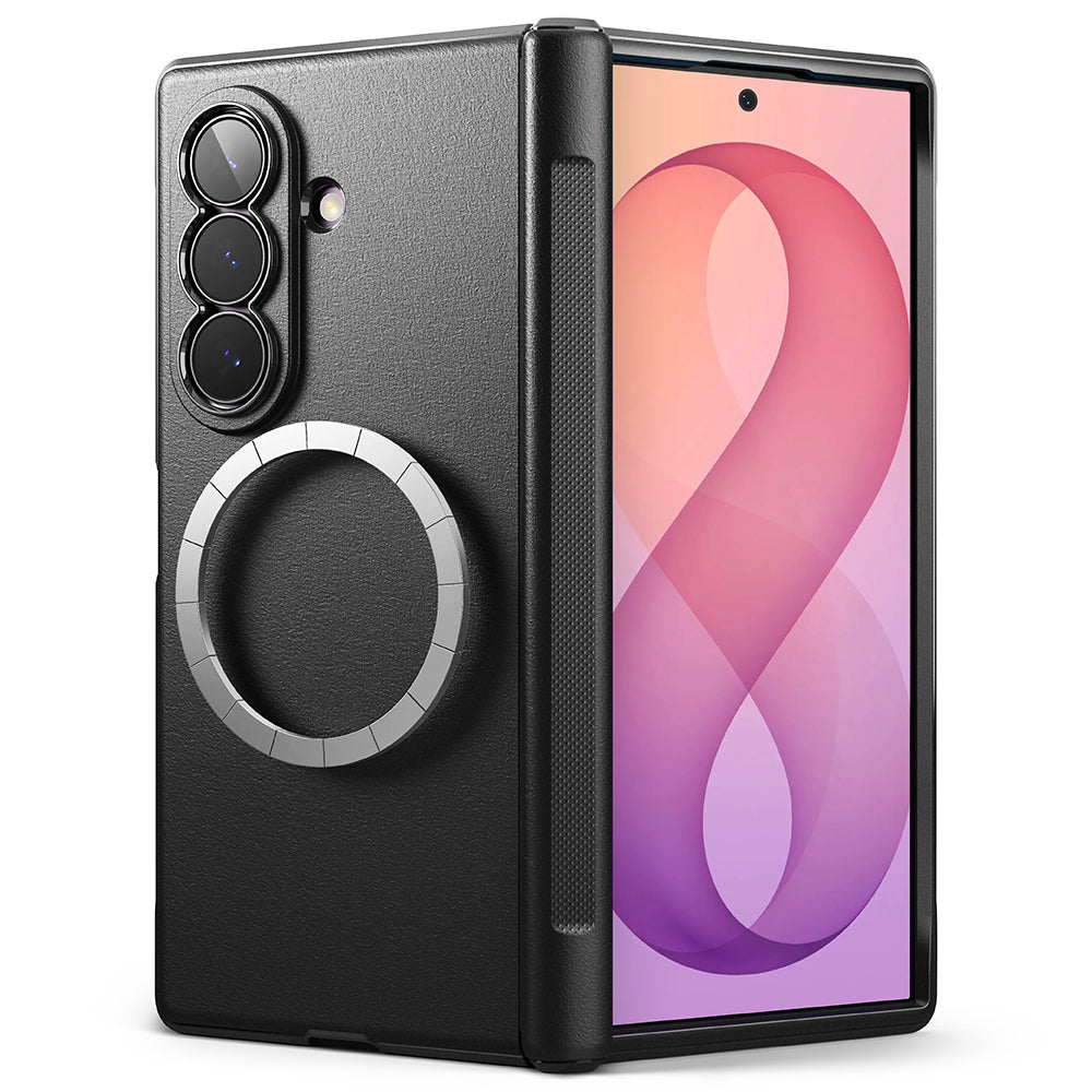 Capa MagSafe para Samsung Galaxy Z Fold8 Ultra F976, Ringke, Onyx Flap, Preta