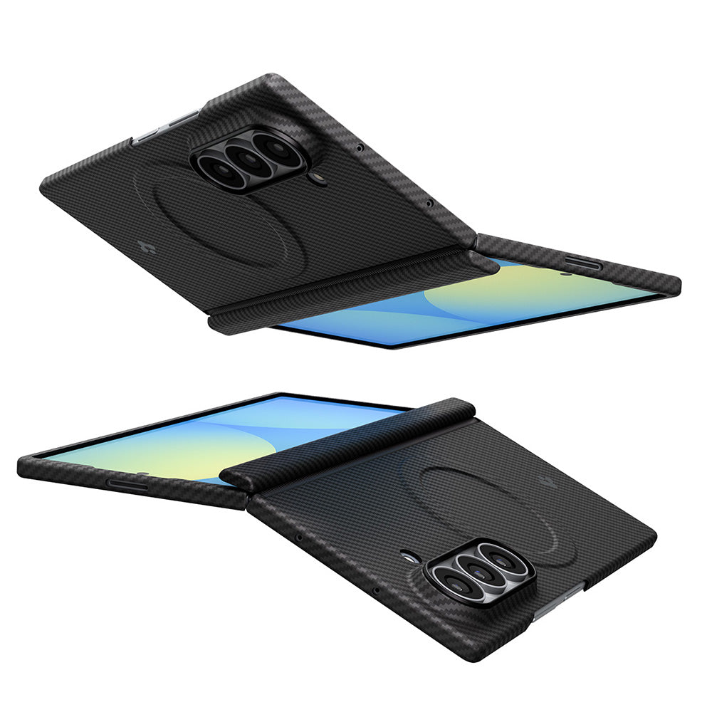 Capa MagSafe para Samsung Galaxy Z Fold8 Ultra F976, Spigen, Air Skin, Preta ACS11510