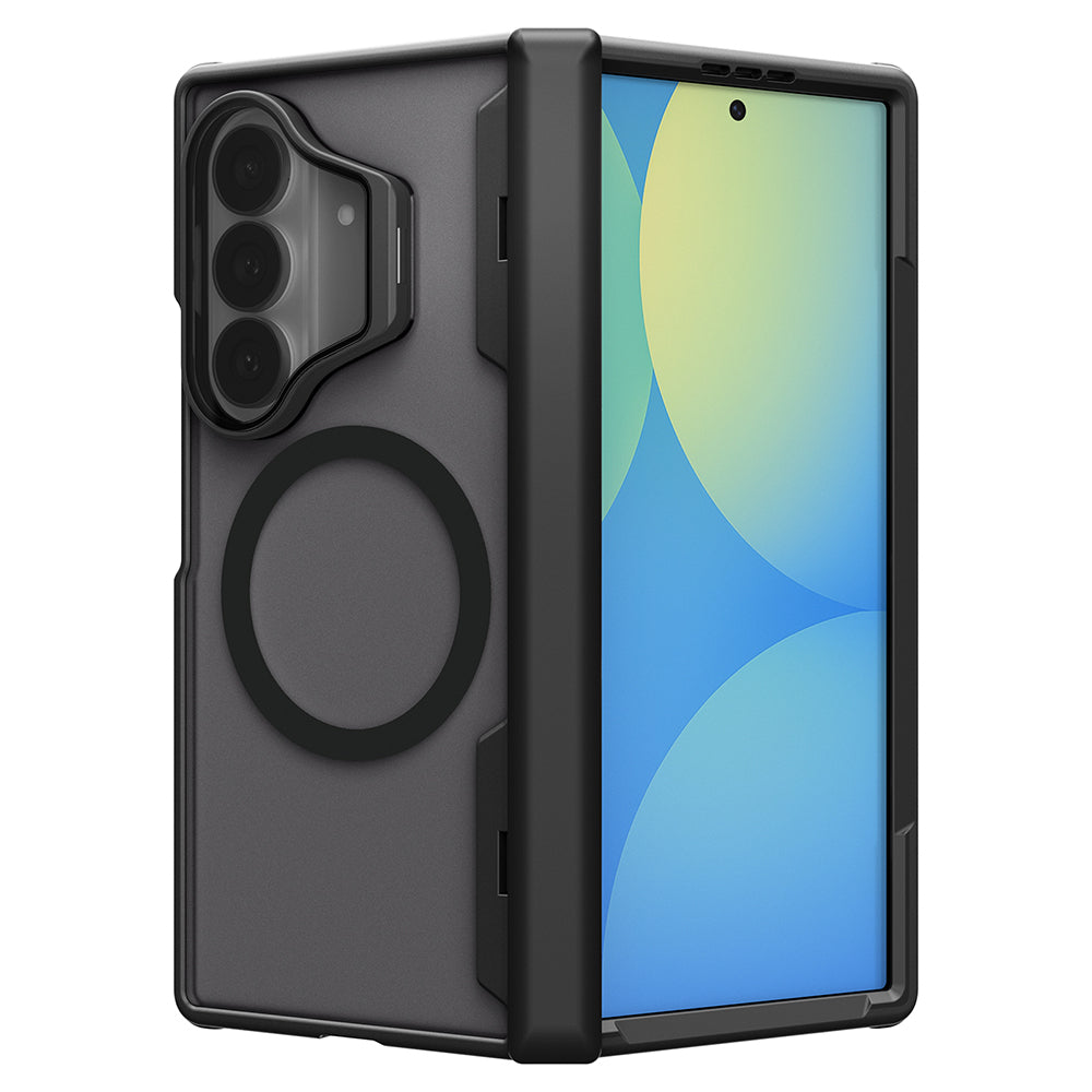 Capa MagSafe para Samsung Galaxy Z Fold8 Ultra F976, Spigen, Optik Armor Pro, Preta ACS11500